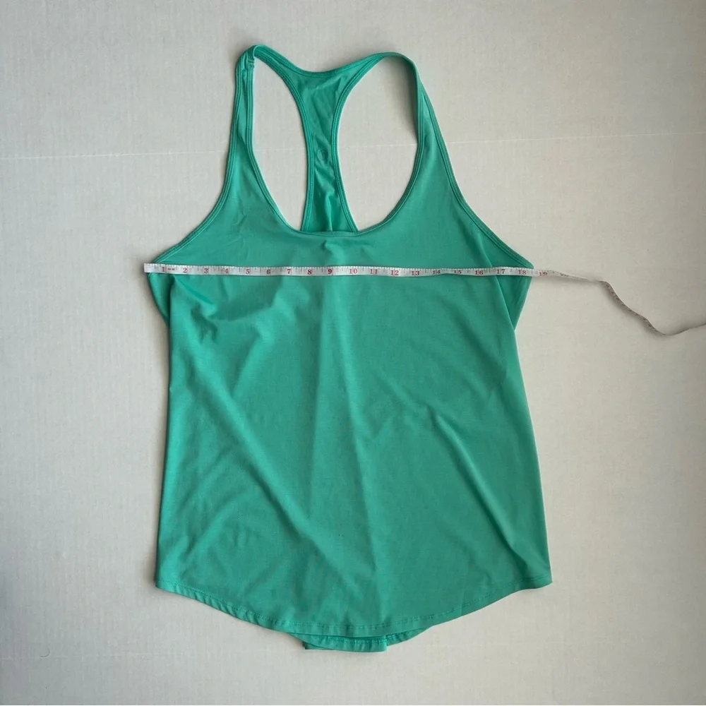 Lululemon Women's Green Tech Mesh Singlet Size 10 Large‎